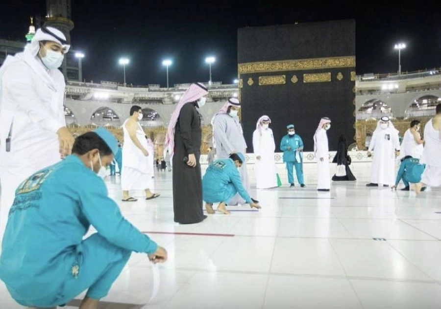 رفع طاقة الاستيعاب لمسارات صحن المطاف وتخصيص 4 مسارات لكبار السن