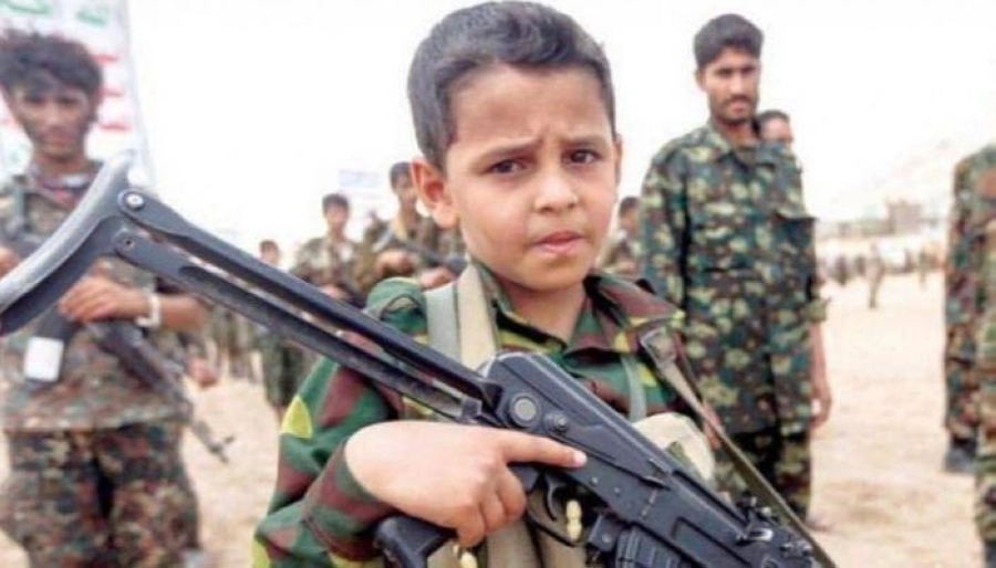 احد الاطفال المجندين من قبل الحوثي (مكة)