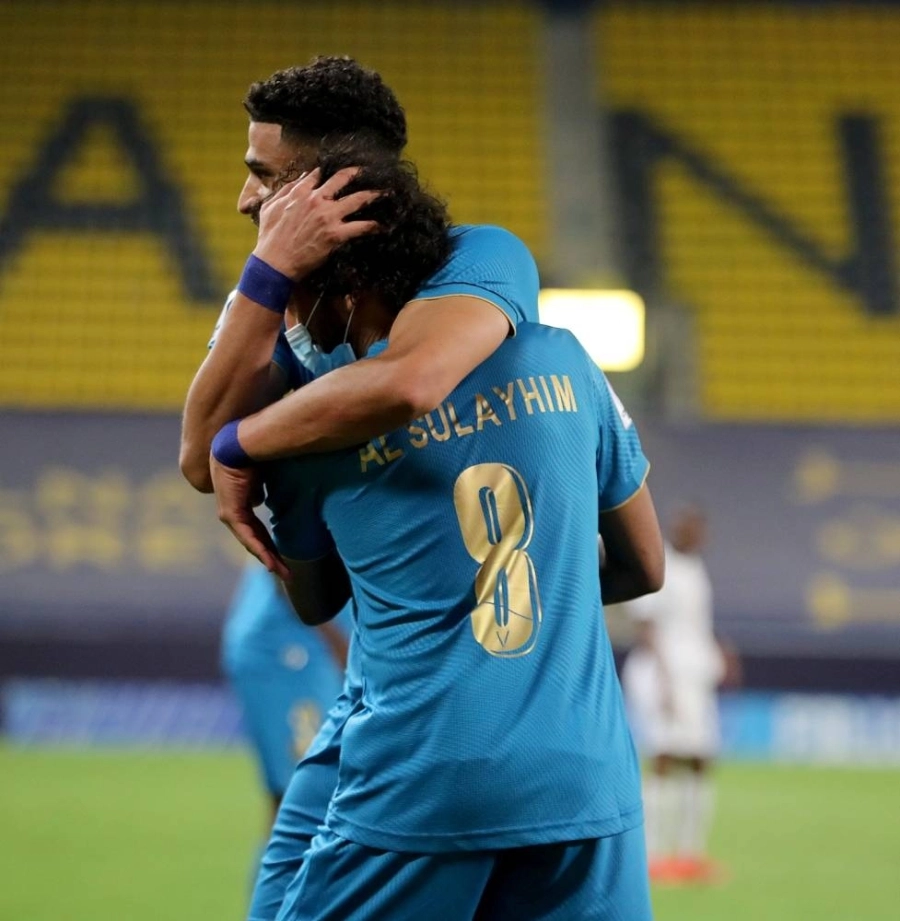 فرحة النصر بهدف