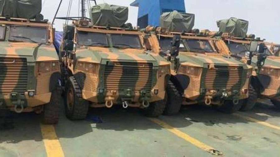 اليات تركية في ليبيا (مكة)