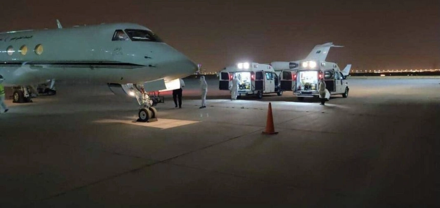 الإخلاء الطبي الجوي ينجح بنقل عائلة سعودية مصابة بفايروس كورونا من الهند إلى المملكة (واس)