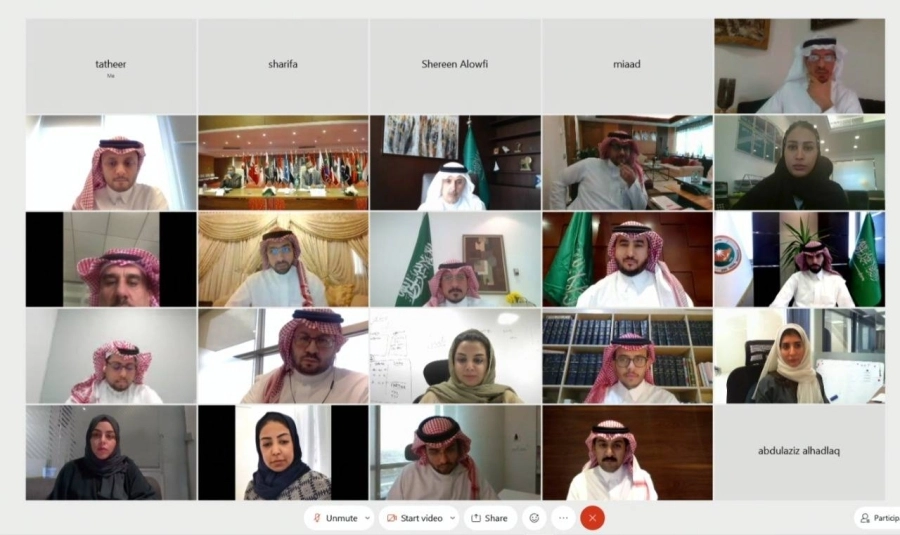 في لقاء افتراضي بتوجيه وزير الثقافة رئيس اللجنة الوطنية للتربية والثقافة والعلوم