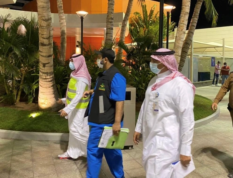 جانب من الجولات الميدانية على الواجهة البحرية