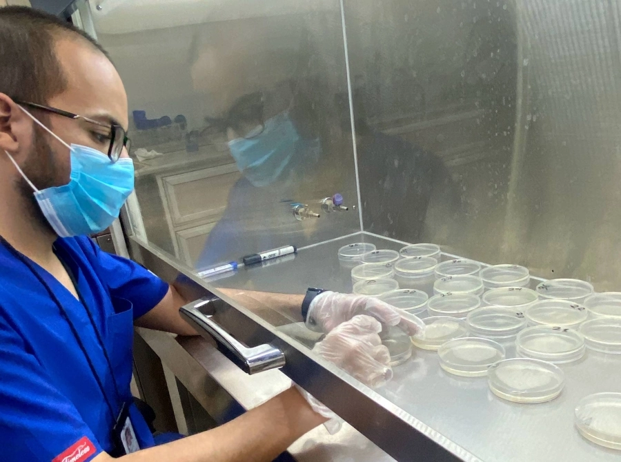 






معاينة المسحات المخبرية داخل مختبرات متخصصة                          (مكة)