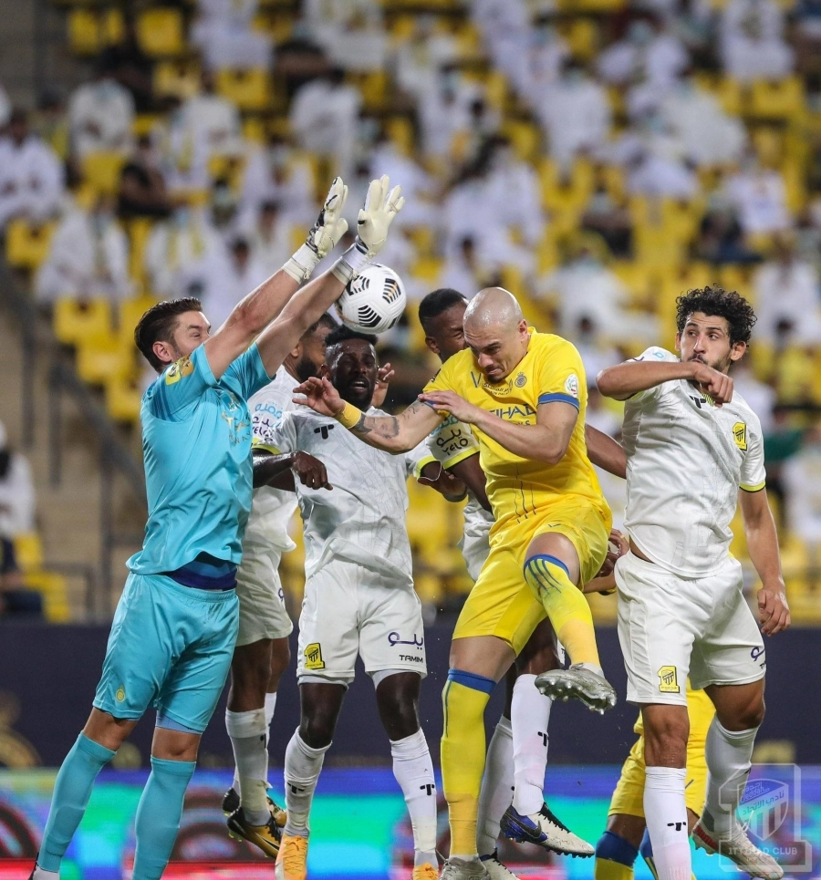 الاتحاد في مباراته الأخيرة أمام النصر