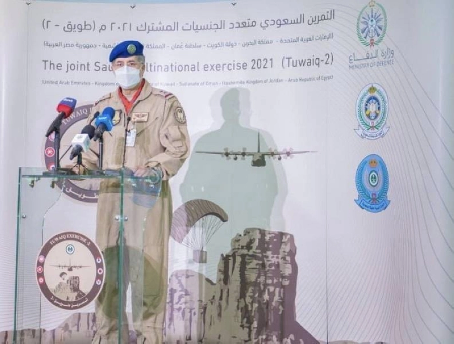 انطلاق مناورات التمرين الجوي المشترك و المختلط (طويق 2) في القطاع الأوسط (واس)