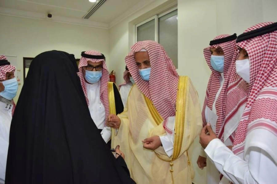 النائب العام يزور فرع النيابة العامة بمنطقة حائل