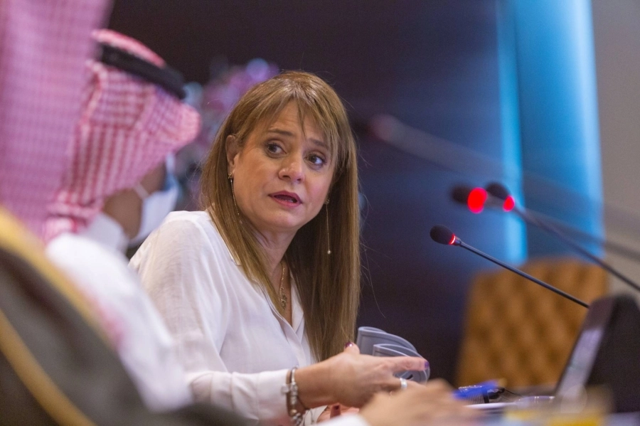 






رئيسة الوفد التشيلي خلال الاجتماع  (مجلس الغرف)