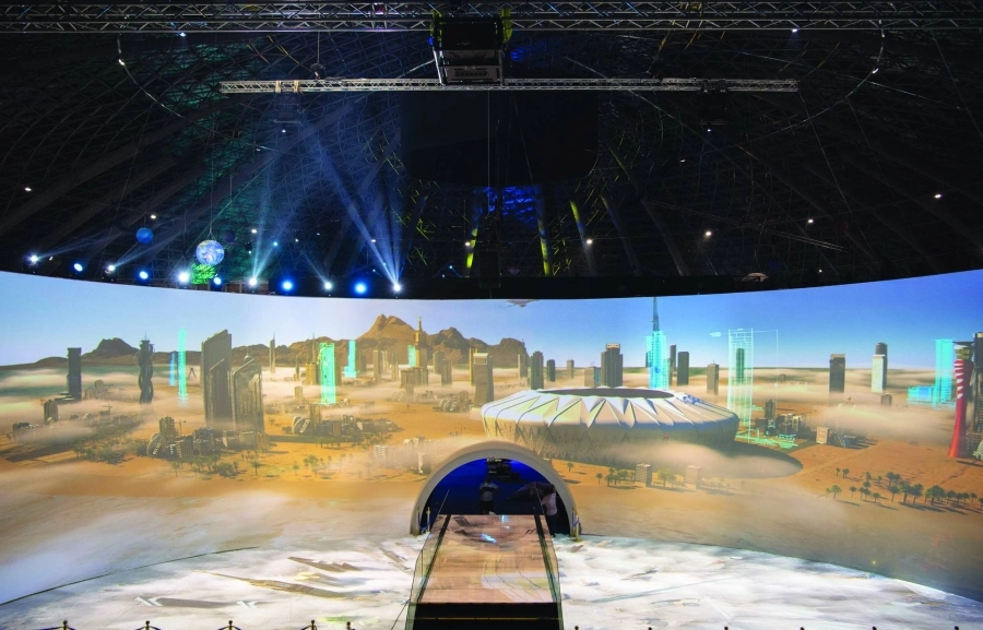 المعرض يقدم عروضا رقمية عن المشاريع                                                    (مكة)