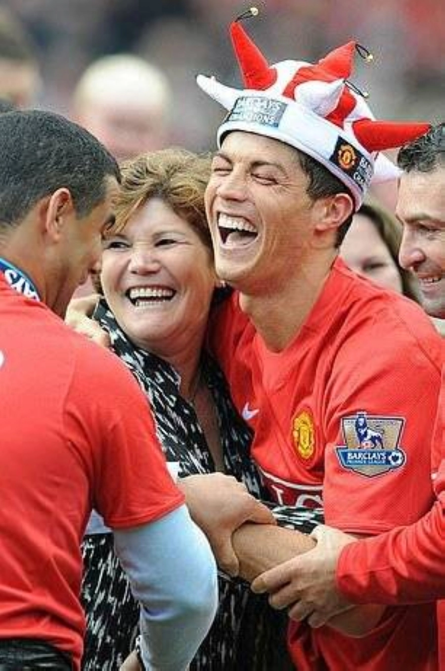 رونالدو ووالدته  (مكة)