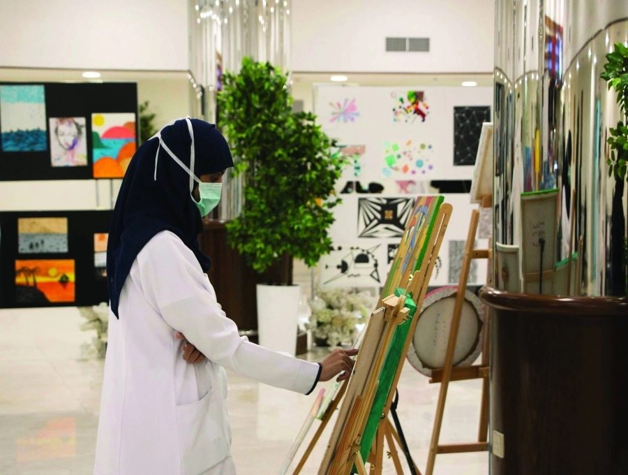 من فعاليات المعرض                                                           (مكة)