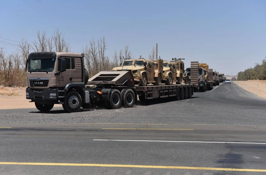 جانب من مناورات التمرين العسكري المشترك         (مكة)                                                                                                                                                  