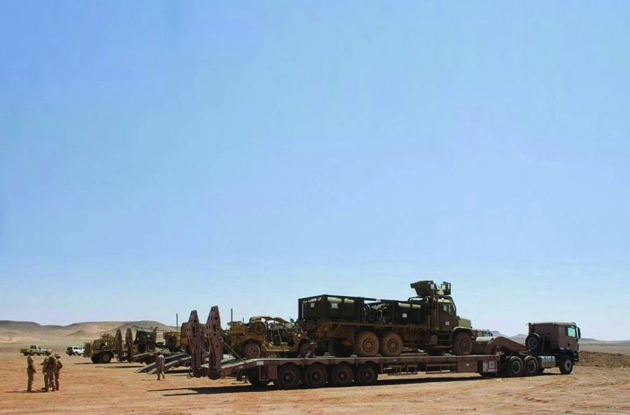 جانب من مناورات التمرين العسكري المشترك         (مكة)                                                                                                                                                  