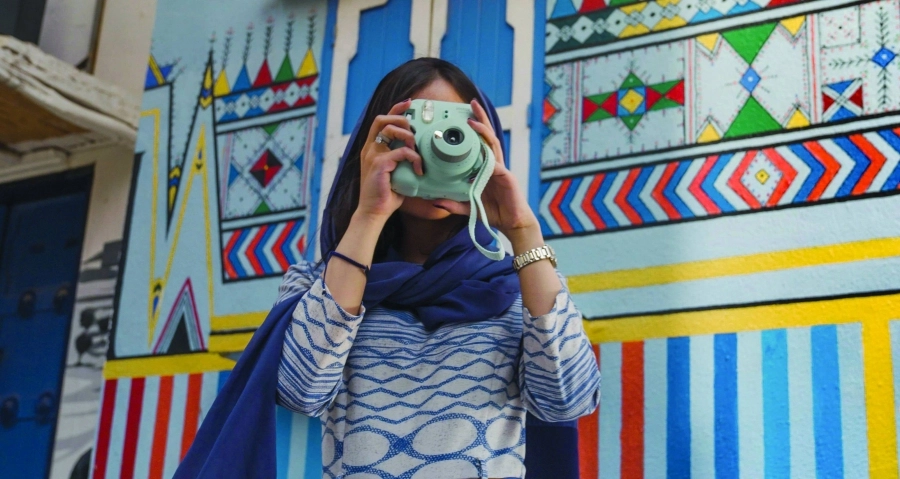 جانب من طبيعة عسير الخلابة                            (مكة)