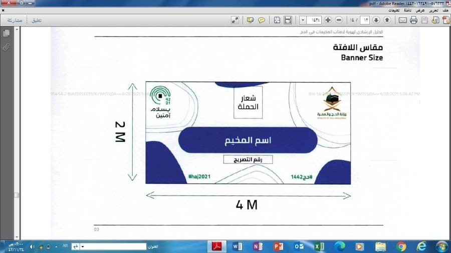 اللوحات التعريفية