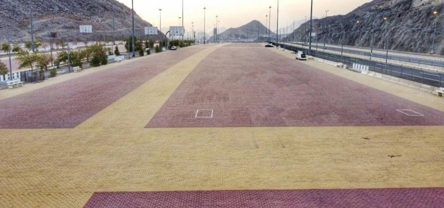 طريق المشاة بالمشاعر المقدسة