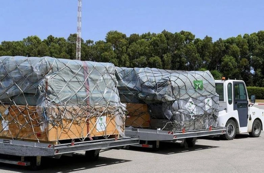 وصول الطائرة الإغاثية الثالثة إلى تونس ضمن الجسر الجوي السعودي