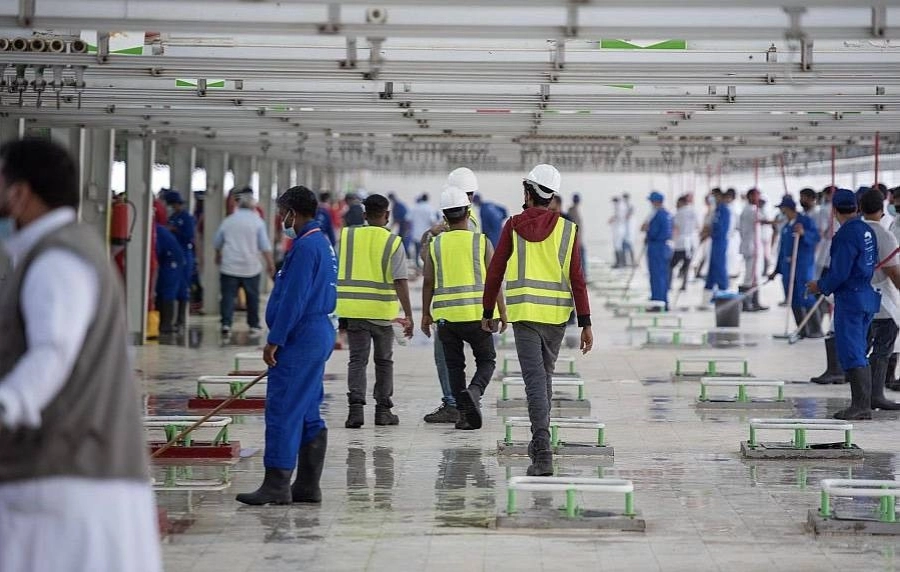 أكثر من 60 ألف رأس من الأغنام ذبحت ضمن مشروع المملكة للإفادة من الهدي والأضاحي (واس)