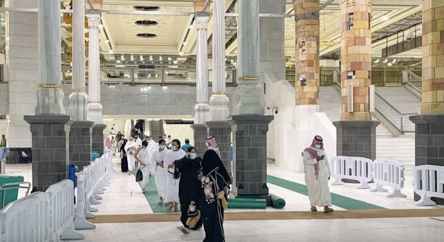 الرئاسة العامة لشؤون الحرمين تستقبل المعتمرين بعد الانتهاء من موسم حج هذا العام (واس)