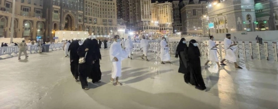 الرئاسة العامة لشؤون الحرمين تستقبل المعتمرين بعد الانتهاء من موسم حج هذا العام (واس)