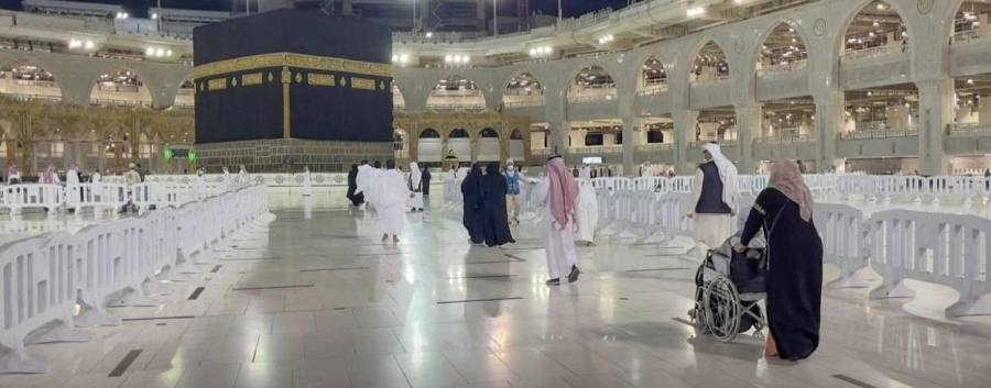 الرئاسة العامة لشؤون الحرمين تستقبل المعتمرين بعد الانتهاء من موسم حج هذا العام (واس)