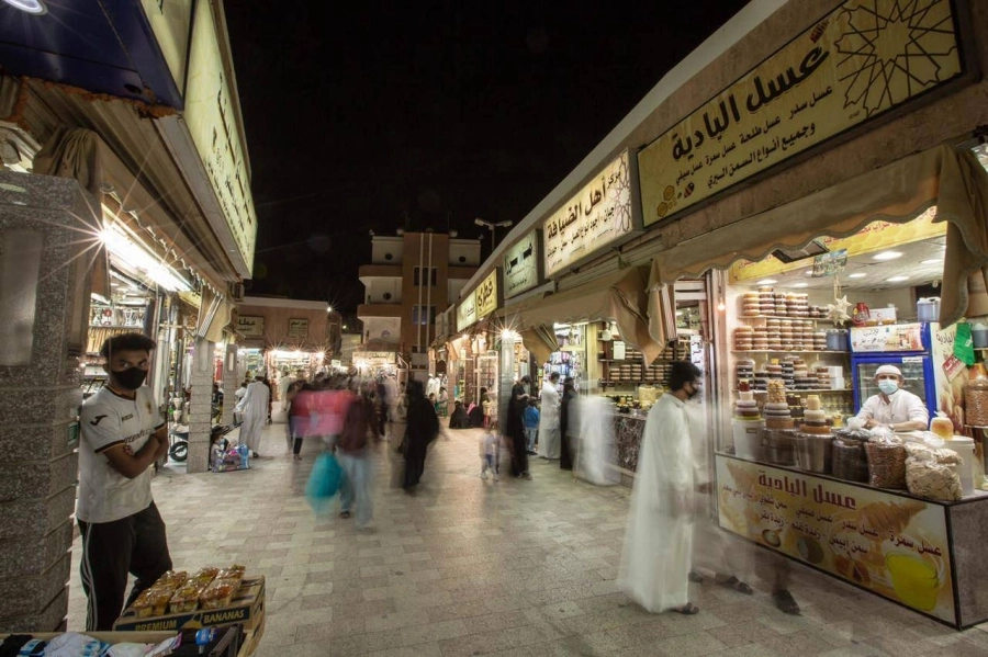 الأسواق الشعبية بالطائف