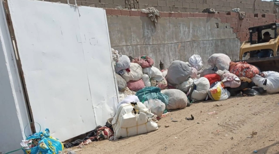أمانة جدة إتلاف 17 طنا من الملابس المستعملة بنطاق خزام
