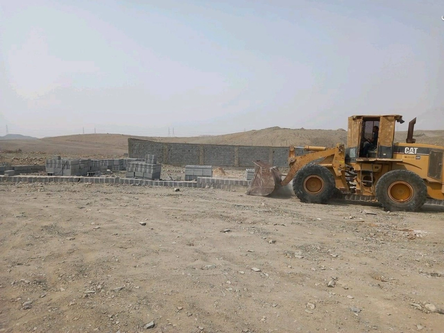 جانب من إزالة التعديات           (مكة)