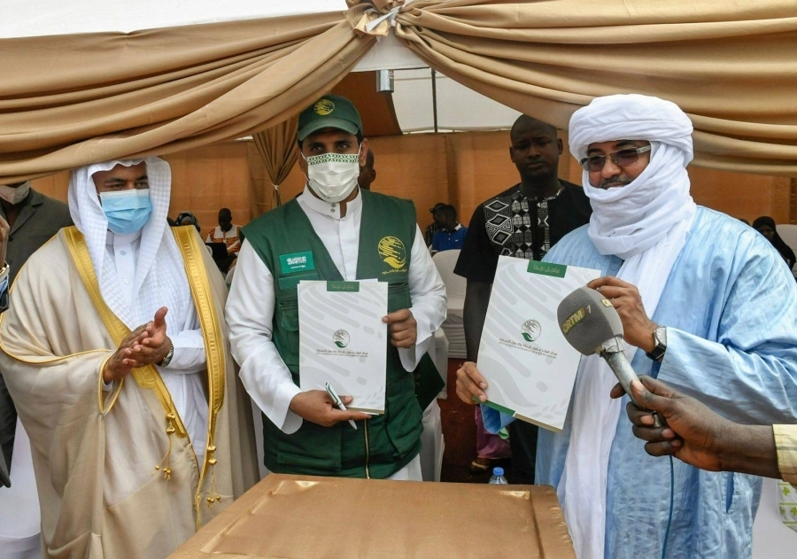 جانب من تدشين المشروع