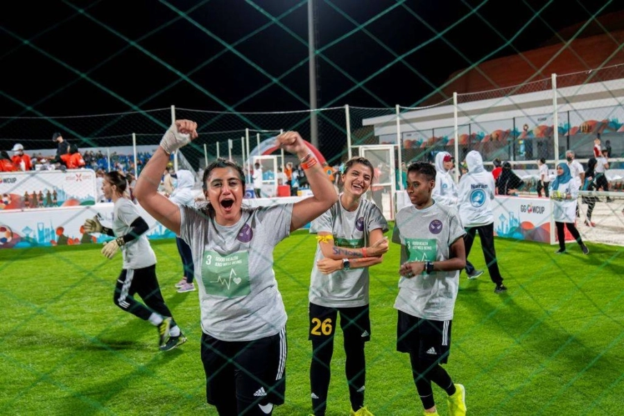 فريق كفو يحقق الفوز في بطولة كأس العالم للأهداف العالمية والتي تقام لأول مرة في المملكة العربية السعودية