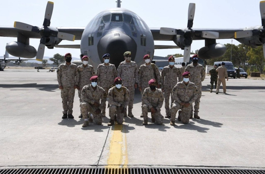 وصول مجموعة القوات البرية الملكية السعودية المشاركة في مناورات التمرين الرباعي للعمليات الخاصة بجمهورية اليونان (واس)