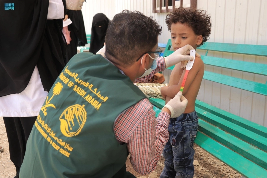 






أحد الأطفال المستفيدين من العيادات الطبية                     (مكة)