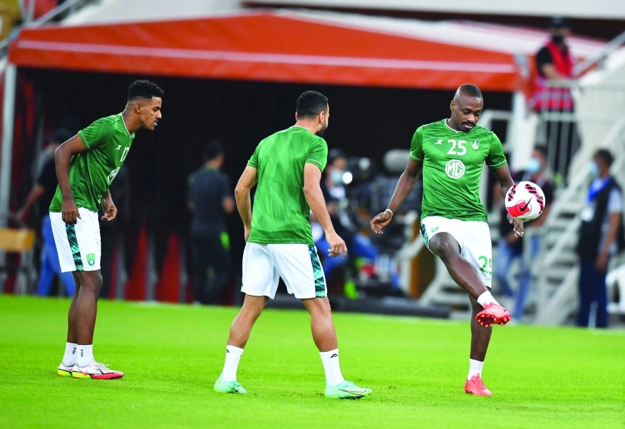 تحضيرات الأهلي لقمة الغد