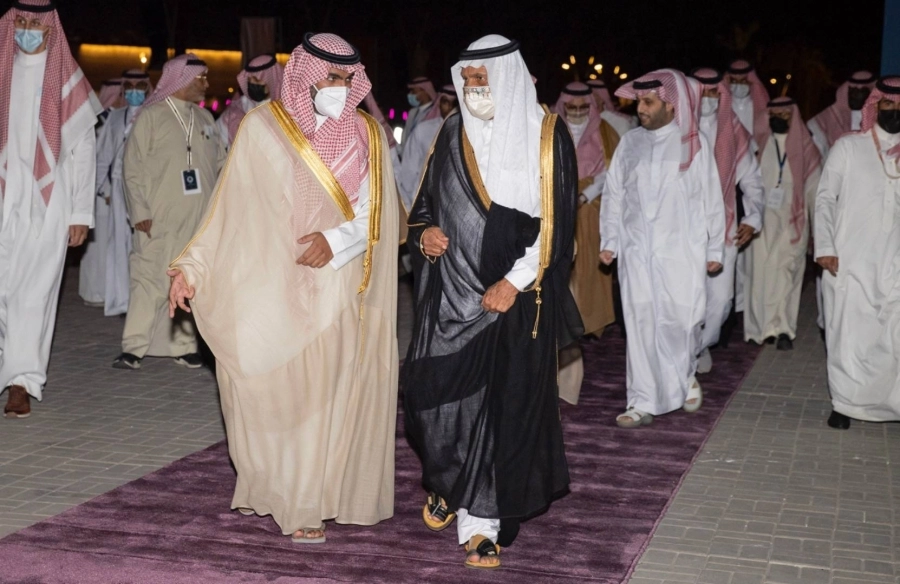 من افتتاح معرض الرياض الدولي للكتاب 2021