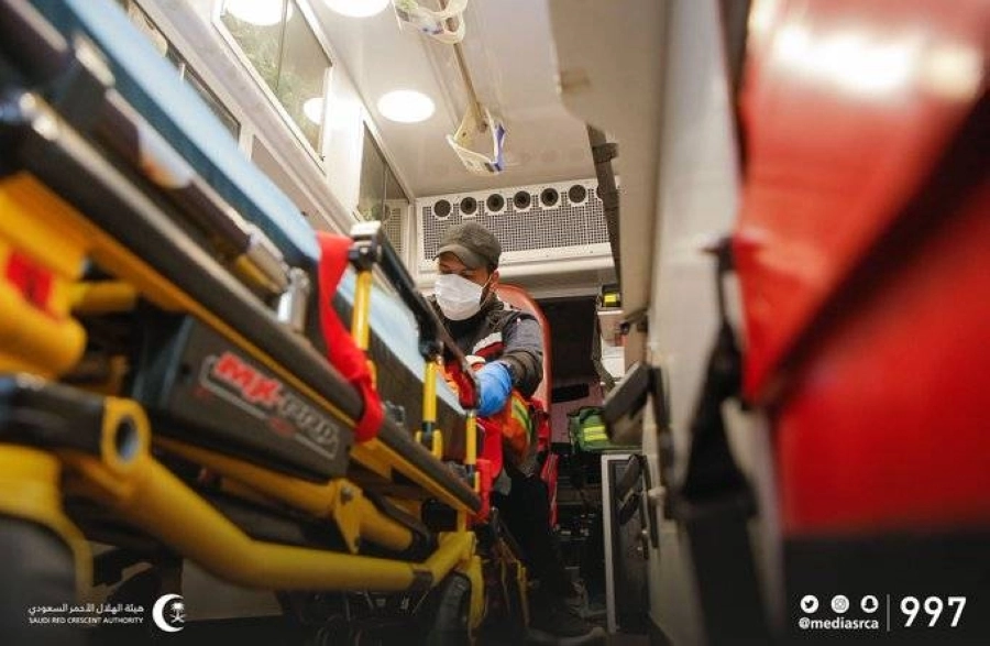 6683 بلاغاً تلقتها غرفة عمليات الهلال الأحمر بالعاصمة المقدسة في سبتمبر