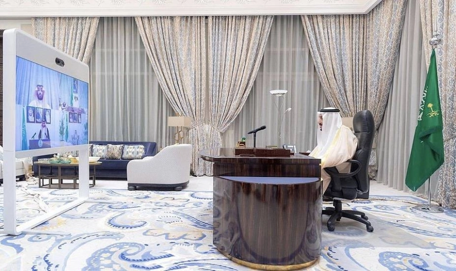 السفراء المعينون حديثاً لدى عدد من الدول الشقيقة والصديقة يؤدون القسم (واس)