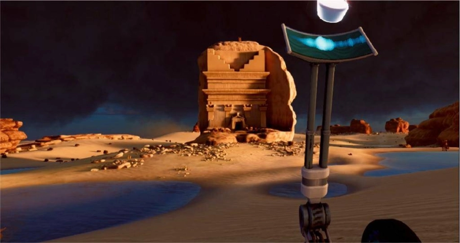 تجربة الواقع الافتراضي التفاعلية                                                                  (مكة)