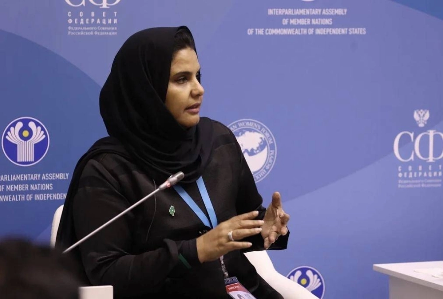 مساعد رئيس مجلس الشورى تلقي كلمتها في أعمال المنتدى اليورو-آسيوي الثالث للنساء