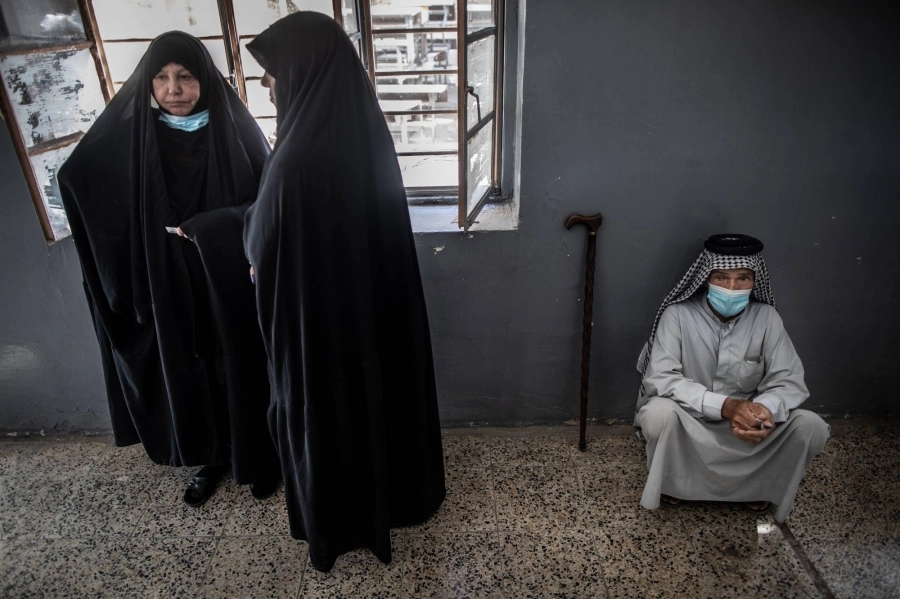 جانب من الانتخابات العراقية (د ب أ)