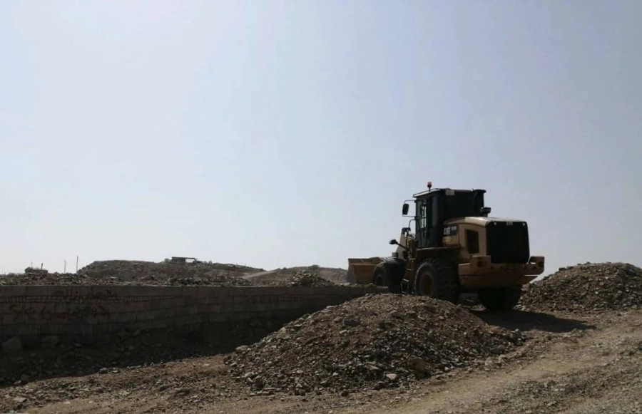 جانب من الإزالة (أمانة جدة)