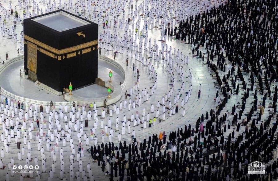 






صحن الطواف بعد رفع الطاقة الاستيعابية