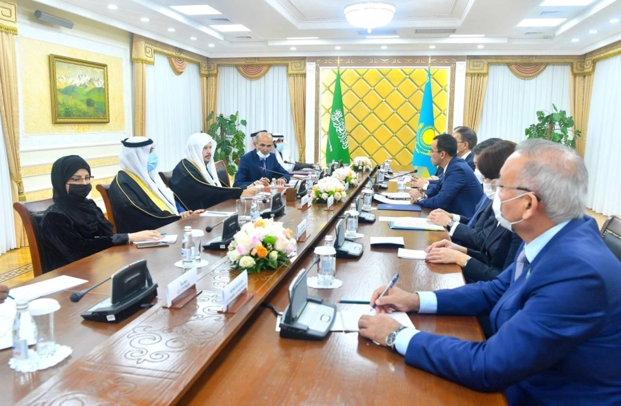 رئيس مجلس الشيوخ الكازاخستاني يشيد بدور المملكة أثناء رئاستها لمجموعة العشرين ودورها في المحافظة على استقرار العالم ودفع نموه