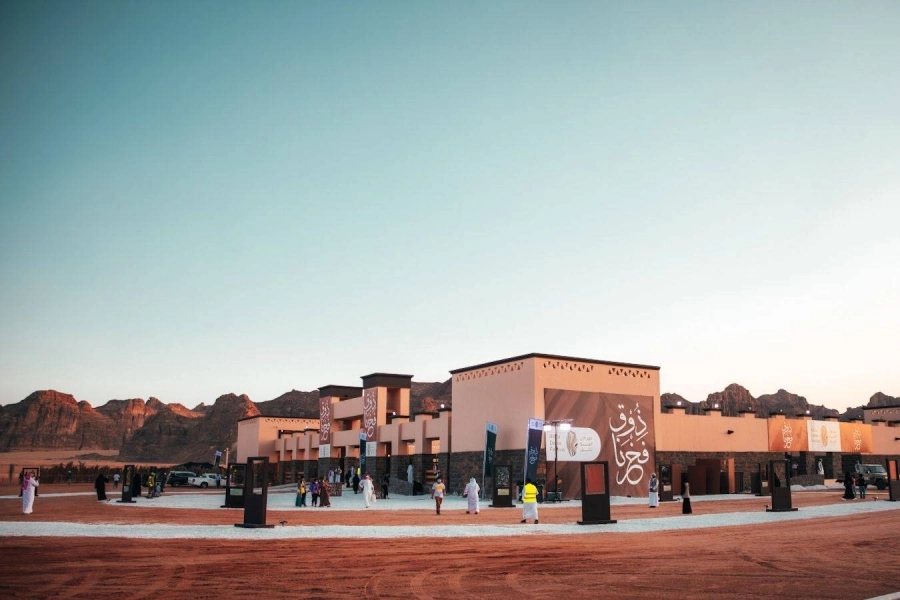 موقع فعاليات المهرجان في العلا (عادل الأيداء )