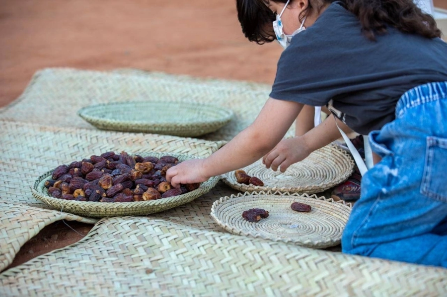 مشاركة الأطفال بفعاليات المهرجان (عادل الأيداء )