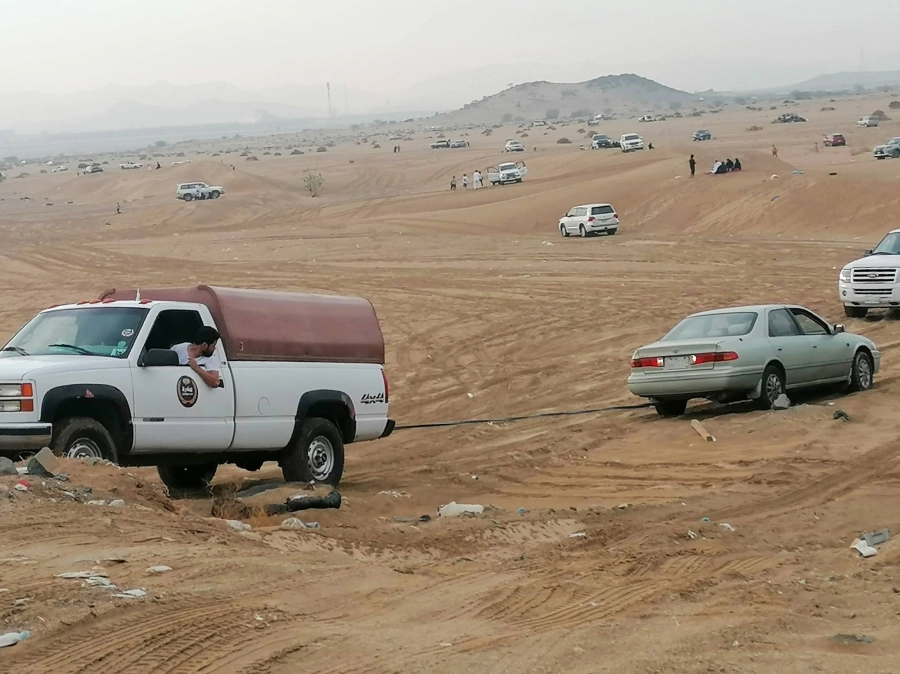 أجواء ربيعية تحفز أهالي مكة على الخروج (أنس الحارثي)
