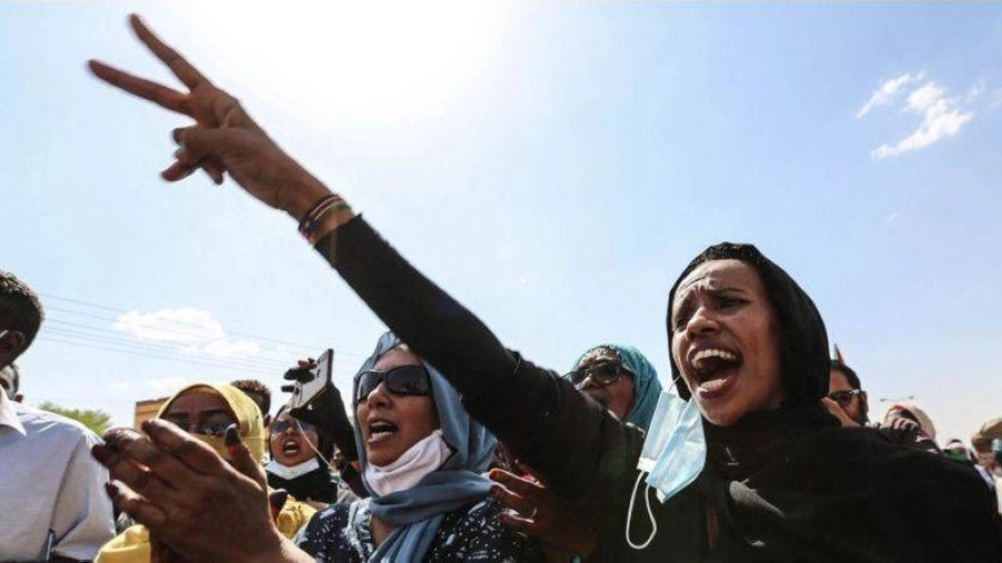 المظاهرات الأخيرة في السودان (مكة)