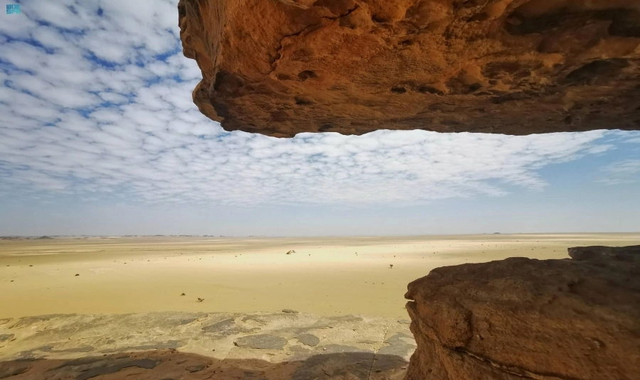 من صخور حمى نجران (مكة) 