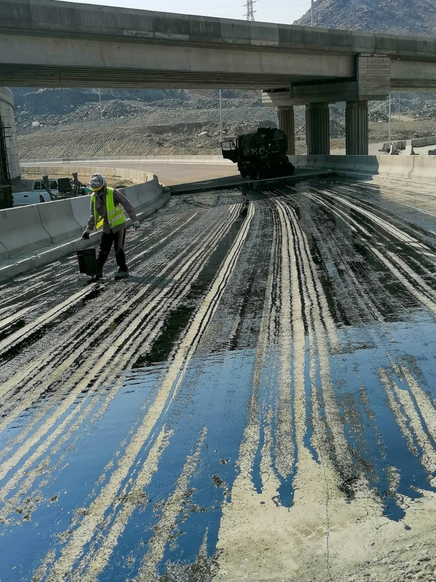 من أعمال استكمال تنفيذ الدائري الثالث المرحلة الثالثة بطول 14.5 كلم الجزء الثالث، من تقاطع المسخوطة إلى طريق الأمير سلطان
