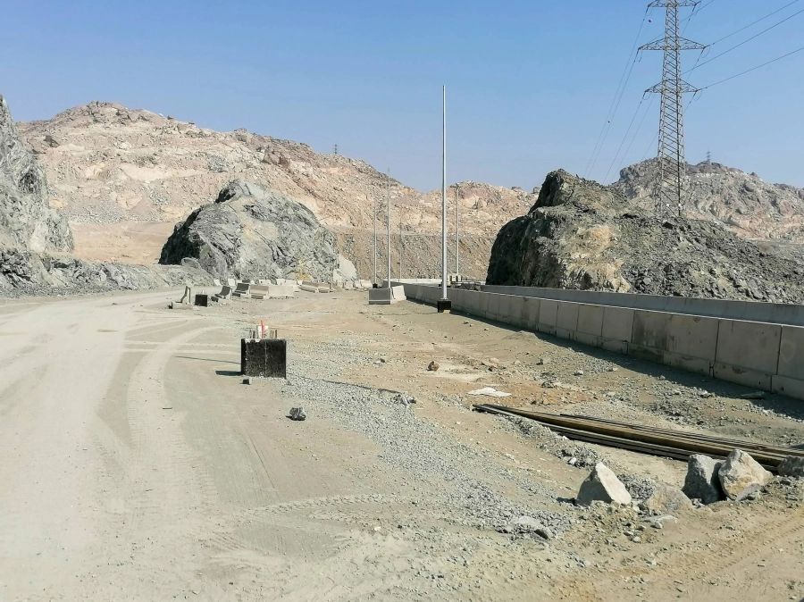 من أعمال استكمال تنفيذ الدائري الثالث المرحلة الثالثة بطول 14.5 كلم الجزء الثالث، من تقاطع المسخوطة إلى طريق الأمير سلطان
