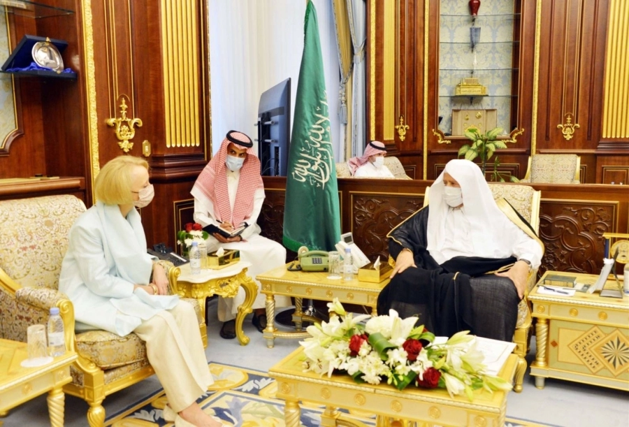 رئيس مجلس الشورى يستقبل رئيسة بعثة الولايات المتحدة الامريكية لدى المملكة